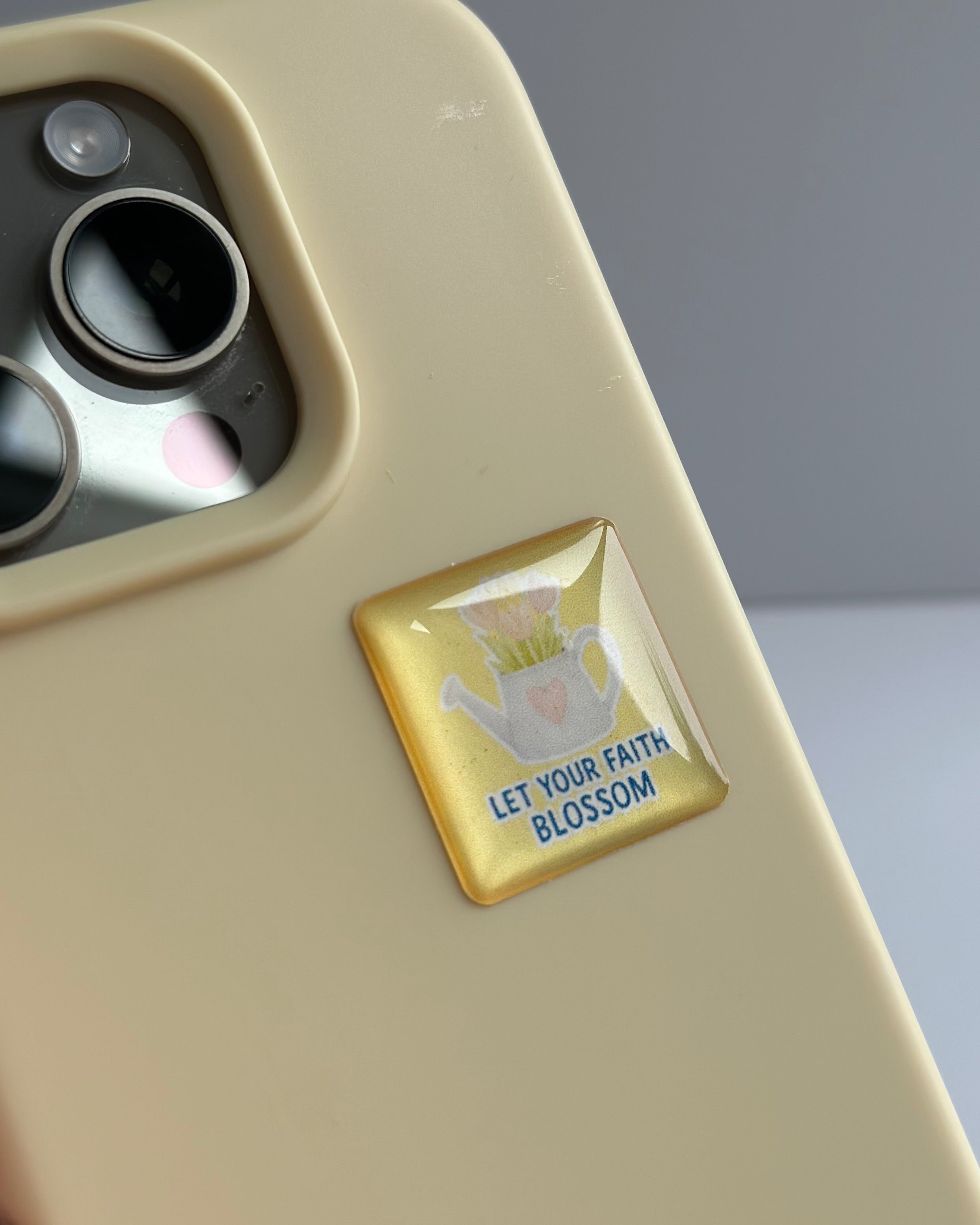 Let Your Faith Blossom Phone Case – Christian Floral Aesthetic