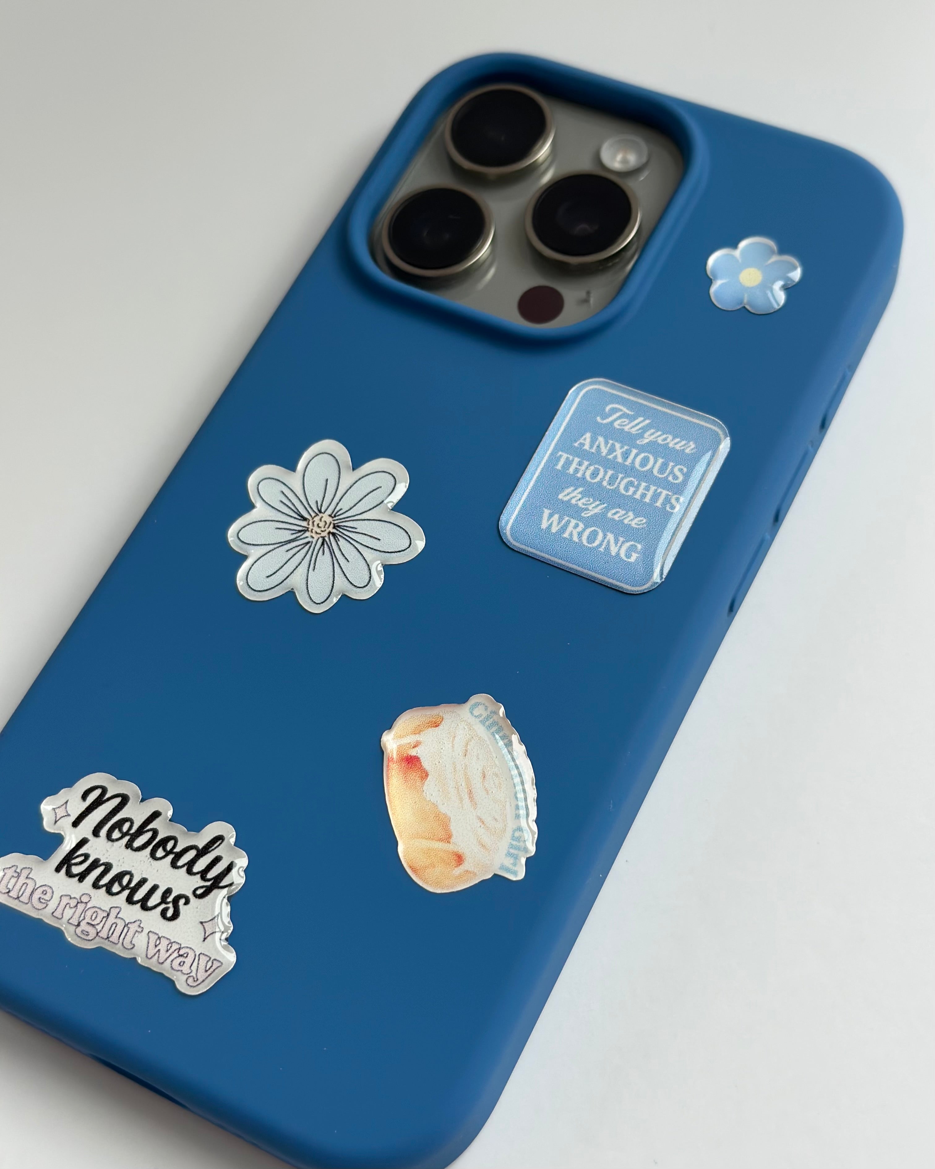 Daily Mood 3D Aesthetic Vinyl Sticker Pack | Trendy Phone, Laptop & Tablet Stickers | Epoxy Mood Charms | Gift for Her | Positive Vibe Decor