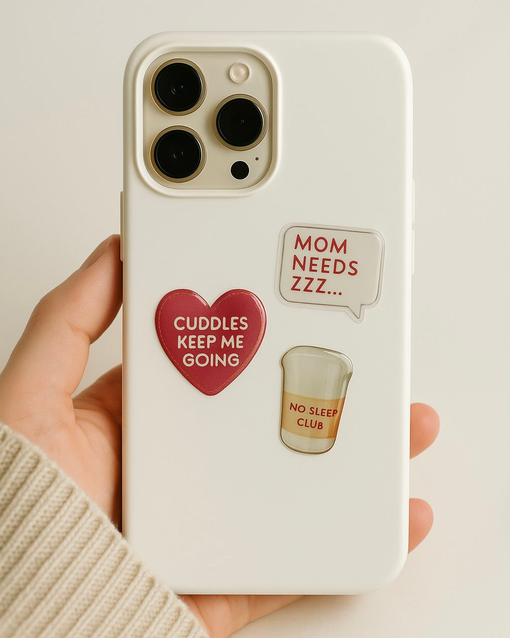 3D Sticker Set MOM