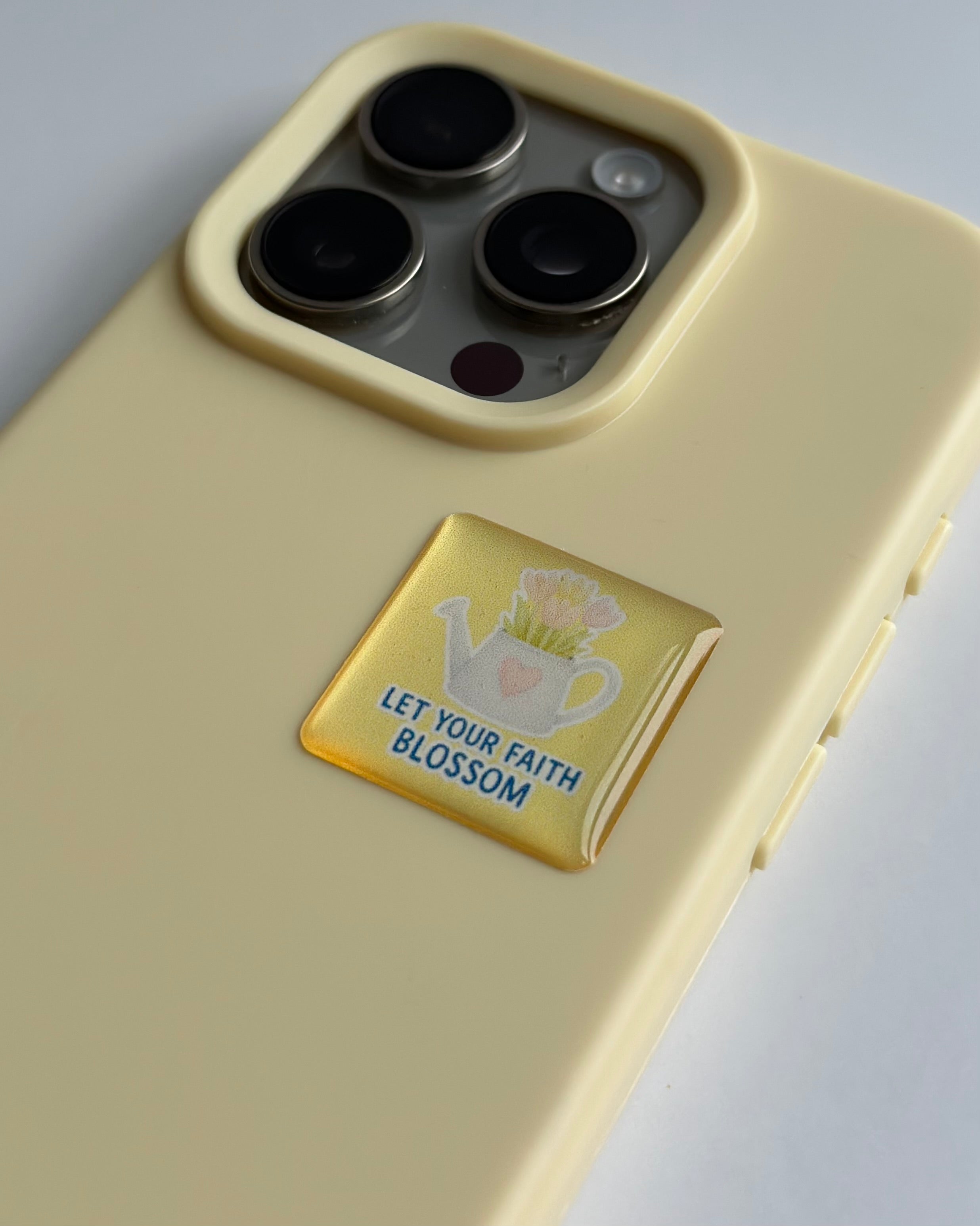 Let Your Faith Blossom Phone Case – Christian Floral Aesthetic