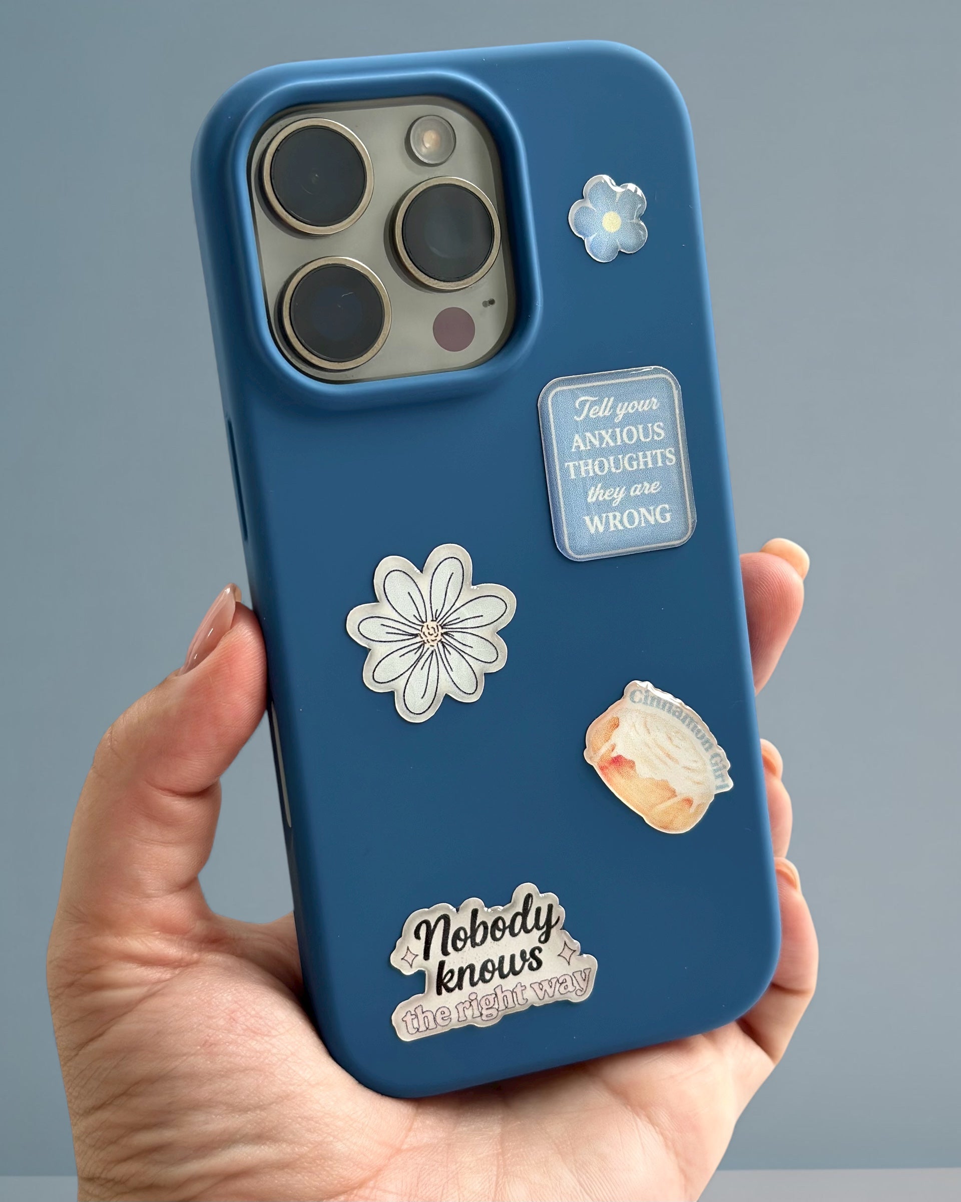 Daily Mood 3D Aesthetic Vinyl Sticker Pack | Trendy Phone, Laptop & Tablet Stickers | Epoxy Mood Charms | Gift for Her | Positive Vibe Decor